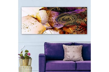 Canvasbilde YTY Floral & Botanical Flerfarget - 120x50 cm - Interiør - Maleri & posters - Lerretsbilder