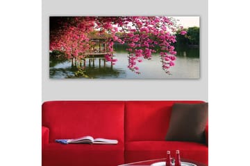 Canvasbilde YTY Floral & Botanical Flerfarget - 120x50 cm - Interiør - Maleri & posters - Lerretsbilder