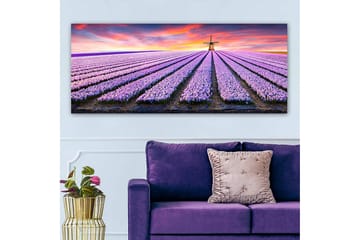 Canvasbilde YTY Floral & Botanical Flerfarget - 120x50 cm - Interiør - Maleri & posters - Lerretsbilder