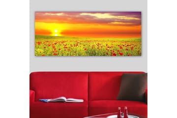 Canvasbilde YTY Floral & Botanical Flerfarget - 120x50 cm - Interiør - Maleri & posters - Lerretsbilder