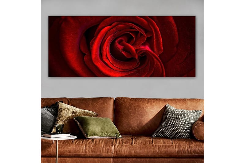 Canvasbilde YTY Floral & Botanical Flerfarget - 120x50 cm - Interiør - Maleri & posters - Lerretsbilder