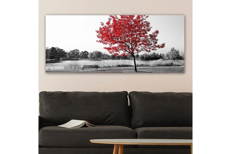 Canvasbilde YTY Floral & Botanical Flerfarget - 120x50 cm - Interiør - Maleri & posters - Lerretsbilder