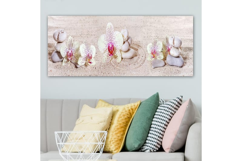 Canvasbilde YTY Floral & Botanical Flerfarget - 120x50 cm - Interiør - Maleri & posters - Lerretsbilder