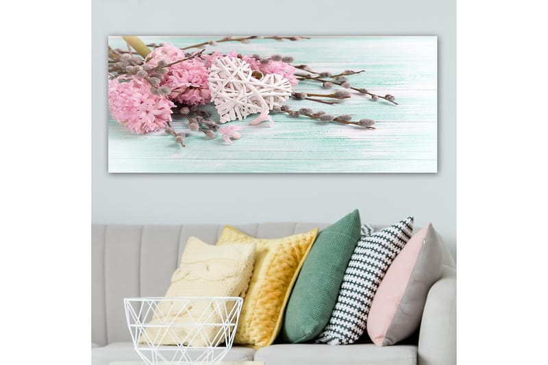 Canvasbilde YTY Floral & Botanical Flerfarget - 120x50 cm - Interiør - Maleri & posters - Lerretsbilder