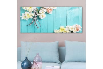 Canvasbilde YTY Floral & Botanical Flerfarget - 120x50 cm - Interiør - Maleri & posters - Lerretsbilder