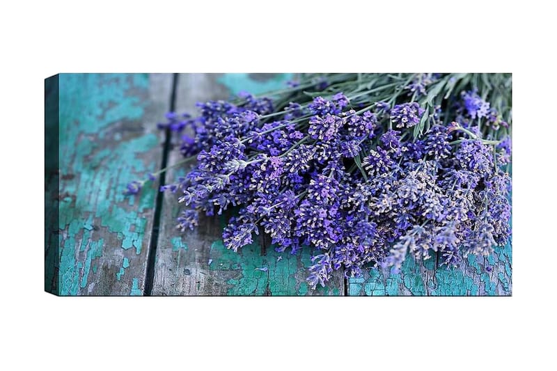 Canvasbilde YTY Floral & Botanical Flerfarget - 120x50 cm - Interiør - Maleri & posters - Lerretsbilder