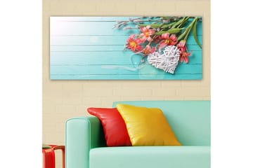 Canvasbilde YTY Floral & Botanical Flerfarget - 120x50 cm - Interiør - Maleri & posters - Lerretsbilder
