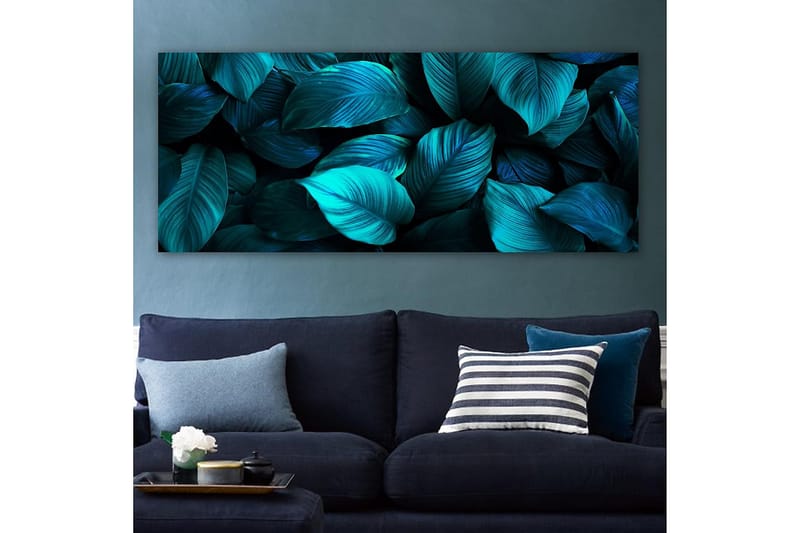 Canvasbilde YTY Floral & Botanical Flerfarget - 120x50 cm - Interiør - Maleri & posters - Lerretsbilder