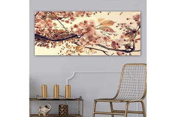 Canvasbilde YTY Floral & Botanical Flerfarget - 120x50 cm - Interiør - Maleri & posters - Lerretsbilder