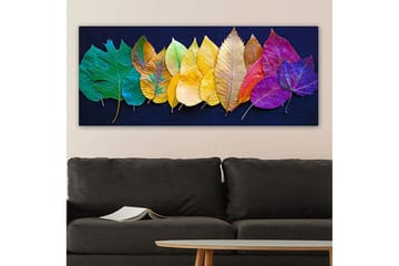 Canvasbilde YTY Floral & Botanical Flerfarget - 120x50 cm - Interiør - Maleri & posters - Lerretsbilder