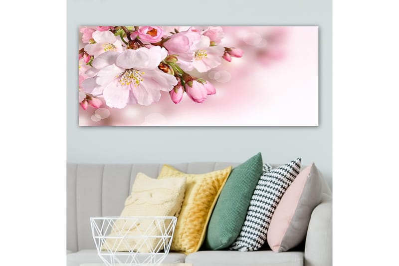 Canvasbilde YTY Floral & Botanical Flerfarget - 120x50 cm - Interiør - Maleri & posters - Lerretsbilder