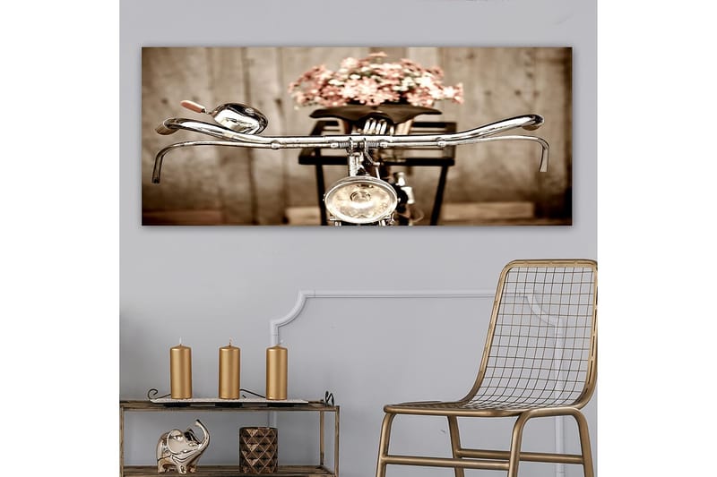 Canvasbilde YTY Floral & Botanical Flerfarget - 120x50 cm - Interiør - Maleri & posters - Lerretsbilder