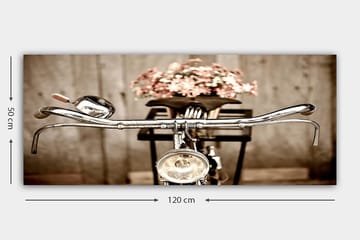 Canvasbilde YTY Floral & Botanical Flerfarget - 120x50 cm - Interiør - Maleri & posters - Lerretsbilder