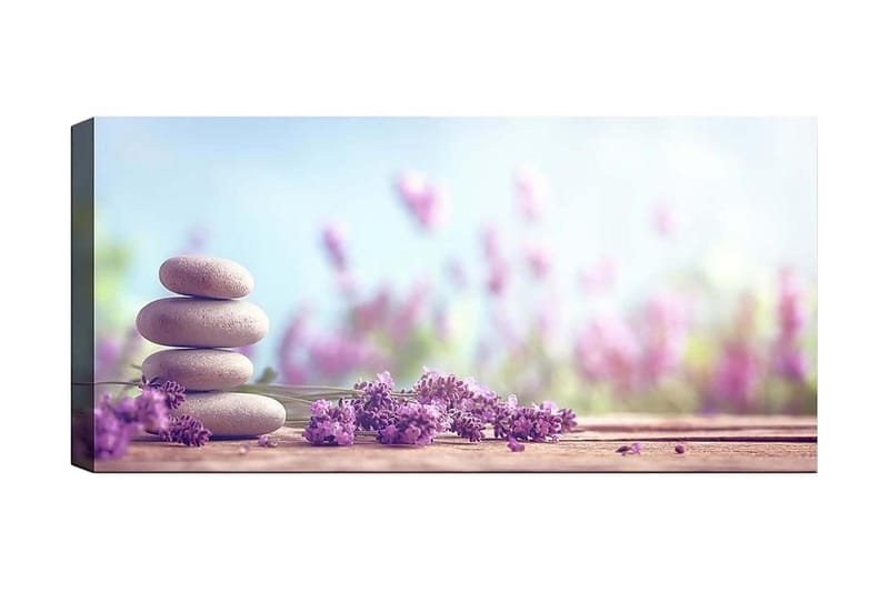 Canvasbilde YTY Floral & Botanical Flerfarget - 120x50 cm - Interiør - Maleri & posters - Lerretsbilder