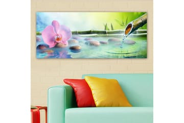 Canvasbilde YTY Floral & Botanical Flerfarget - 120x50 cm - Interiør - Maleri & posters - Lerretsbilder