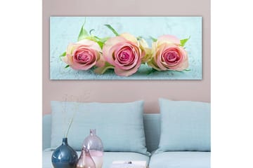 Canvasbilde YTY Floral & Botanical Flerfarget - 120x50 cm - Interiør - Maleri & posters - Lerretsbilder