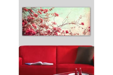 Canvasbilde YTY Floral & Botanical Flerfarget - 120x50 cm - Interiør - Maleri & posters - Lerretsbilder