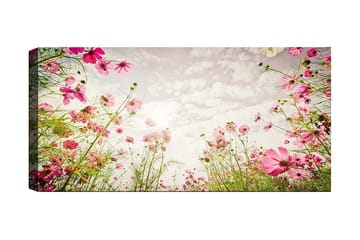 Canvasbilde YTY Floral & Botanical Flerfarget - 120x50 cm - Interiør - Maleri & posters - Lerretsbilder