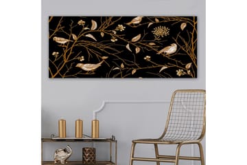 Canvasbilde YTY Floral & Botanical Flerfarget - 120x50 cm - Interiør - Maleri & posters - Lerretsbilder