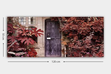Canvasbilde YTY Floral & Botanical Flerfarget - 120x50 cm - Interiør - Maleri & posters - Lerretsbilder