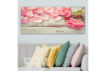 Canvasbilde YTY Floral & Botanical Flerfarget - 120x50 cm - Interiør - Maleri & posters - Lerretsbilder