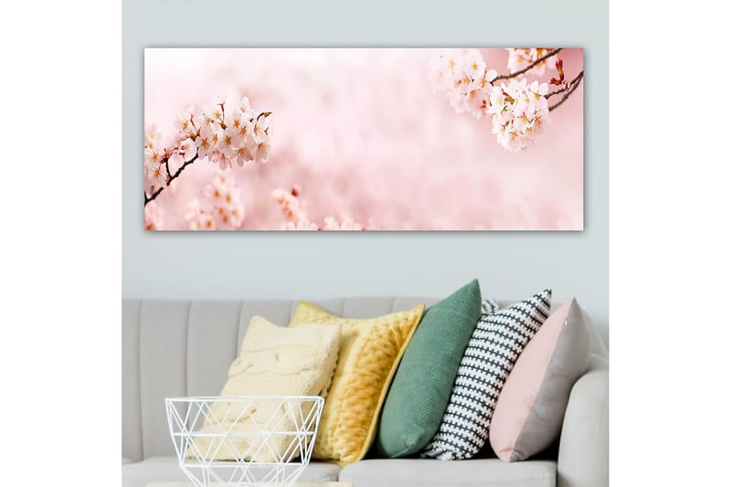 Canvasbilde YTY Floral & Botanical Flerfarget - 120x50 cm - Interiør - Maleri & posters - Lerretsbilder