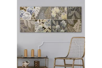 Canvasbilde YTY Floral & Botanical Flerfarget - 120x50 cm - Interiør - Maleri & posters - Lerretsbilder
