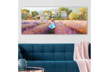 Canvasbilde YTY Floral & Botanical Flerfarget - 120x50 cm - Interiør - Maleri & posters - Lerretsbilder