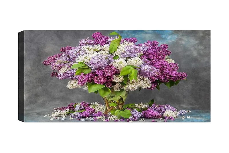 Canvasbilde YTY Floral & Botanical Flerfarget, 120x50 cm