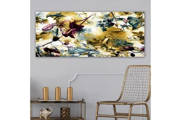 Canvasbilde YTY Floral & Botanical Flerfarget - 120x50 cm - Interiør - Maleri & posters - Lerretsbilder