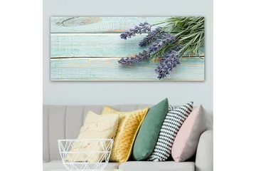 Canvasbilde YTY Floral & Botanical Flerfarget - 120x50 cm - Interiør - Maleri & posters - Lerretsbilder