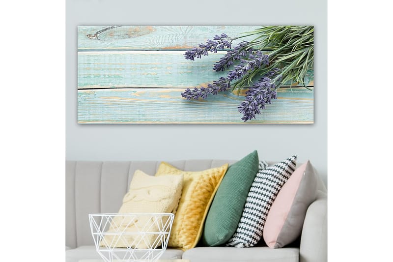 Canvasbilde YTY Floral & Botanical Flerfarget - 120x50 cm - Interiør - Maleri & posters - Lerretsbilder