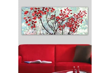 Canvasbilde YTY Floral & Botanical Flerfarget - 120x50 cm - Interiør - Maleri & posters - Lerretsbilder