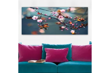 Canvasbilde YTY Floral & Botanical Flerfarget - 120x50 cm - Interiør - Maleri & posters - Lerretsbilder