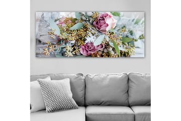 Canvasbilde YTY Floral & Botanical Flerfarget - 120x50 cm - Interiør - Maleri & posters - Lerretsbilder