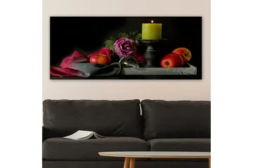 Canvasbilde YTY Floral & Botanical Flerfarget - 120x50 cm - Interiør - Maleri & posters - Lerretsbilder