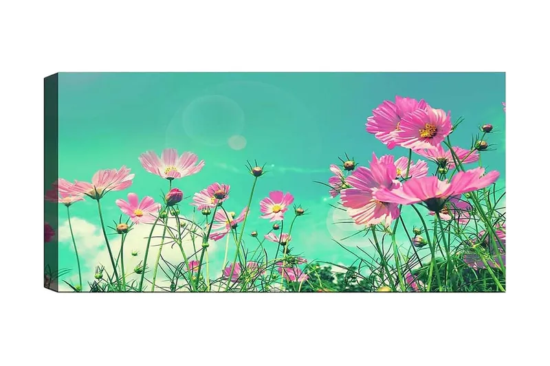 Canvasbilde YTY Floral & Botanical Flerfarget, 120x50 cm