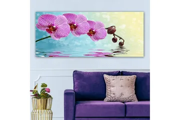 Canvasbilde YTY Floral & Botanical Flerfarget - 120x50 cm - Interiør - Maleri & posters - Lerretsbilder