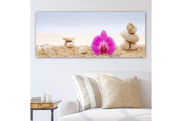 Canvasbilde YTY Floral & Botanical Flerfarget - 120x50 cm - Interiør - Maleri & posters - Lerretsbilder