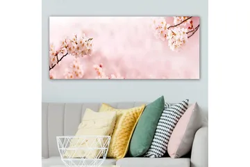 Canvasbilde YTY Floral & Botanical Flerfarget - 120x50 cm - Interiør - Maleri & posters - Lerretsbilder