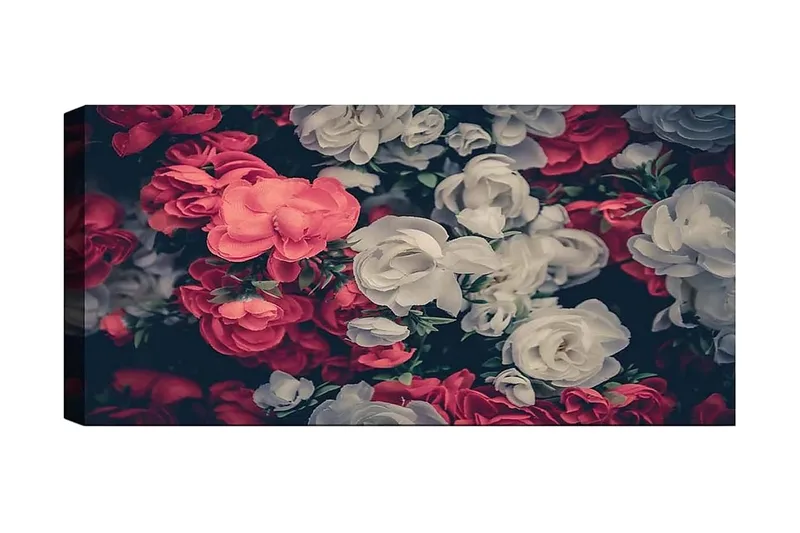 Canvasbilde YTY Floral & Botanical Flerfarget, 120x50 cm