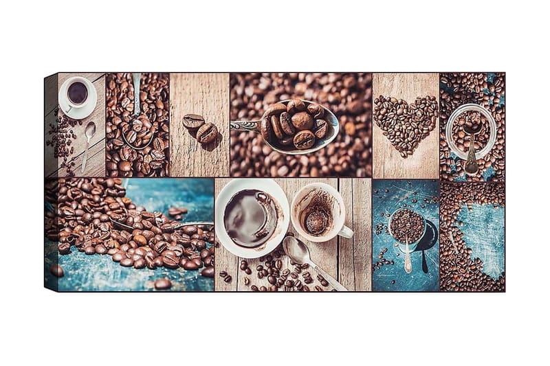 Canvasbilde YTY Food & Beverage Flerfarget - 120x50 cm - Interiør - Maleri & posters - Lerretsbilder
