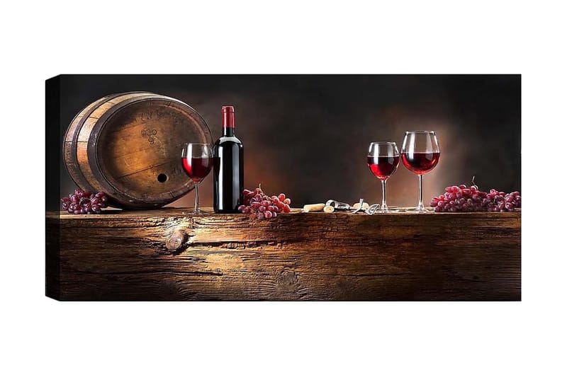 Canvasbilde YTY Food & Beverage Flerfarget - 120x50 cm - Interiør - Maleri & posters - Lerretsbilder