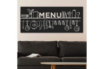 Canvasbilde YTY Food & Beverage Flerfarget - 120x50 cm - Interiør - Maleri & posters - Lerretsbilder