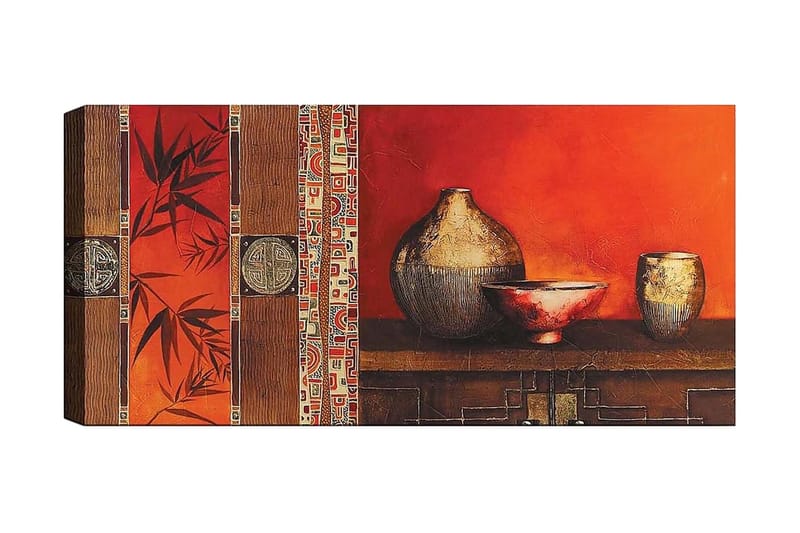 Canvasbilde YTY Food & Beverage Flerfarget - 120x50 cm - Interiør - Maleri & posters - Lerretsbilder