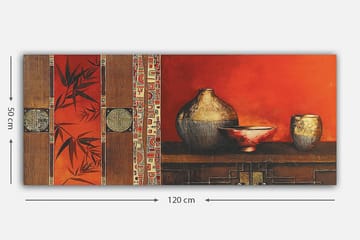 Canvasbilde YTY Food & Beverage Flerfarget - 120x50 cm - Interiør - Maleri & posters - Lerretsbilder