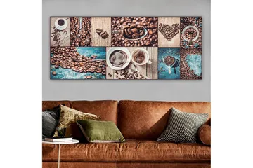 Canvasbilde YTY Food & Beverage Flerfarget - 120x50 cm - Interiør - Maleri & posters - Lerretsbilder