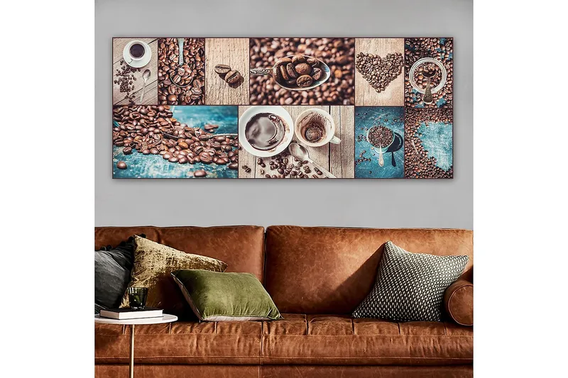 Canvasbilde YTY Food & Beverage Flerfarget - 120x50 cm - Interiør - Maleri & posters - Lerretsbilder