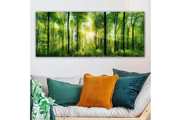 Canvasbilde YTY Landscape & Nature Flerfarget - 120x50 cm - Interiør - Maleri & posters - Lerretsbilder