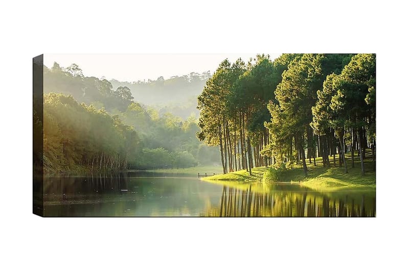 Canvasbilde YTY Landscape & Nature Flerfarget - 120x50 cm - Interiør - Maleri & posters - Lerretsbilder